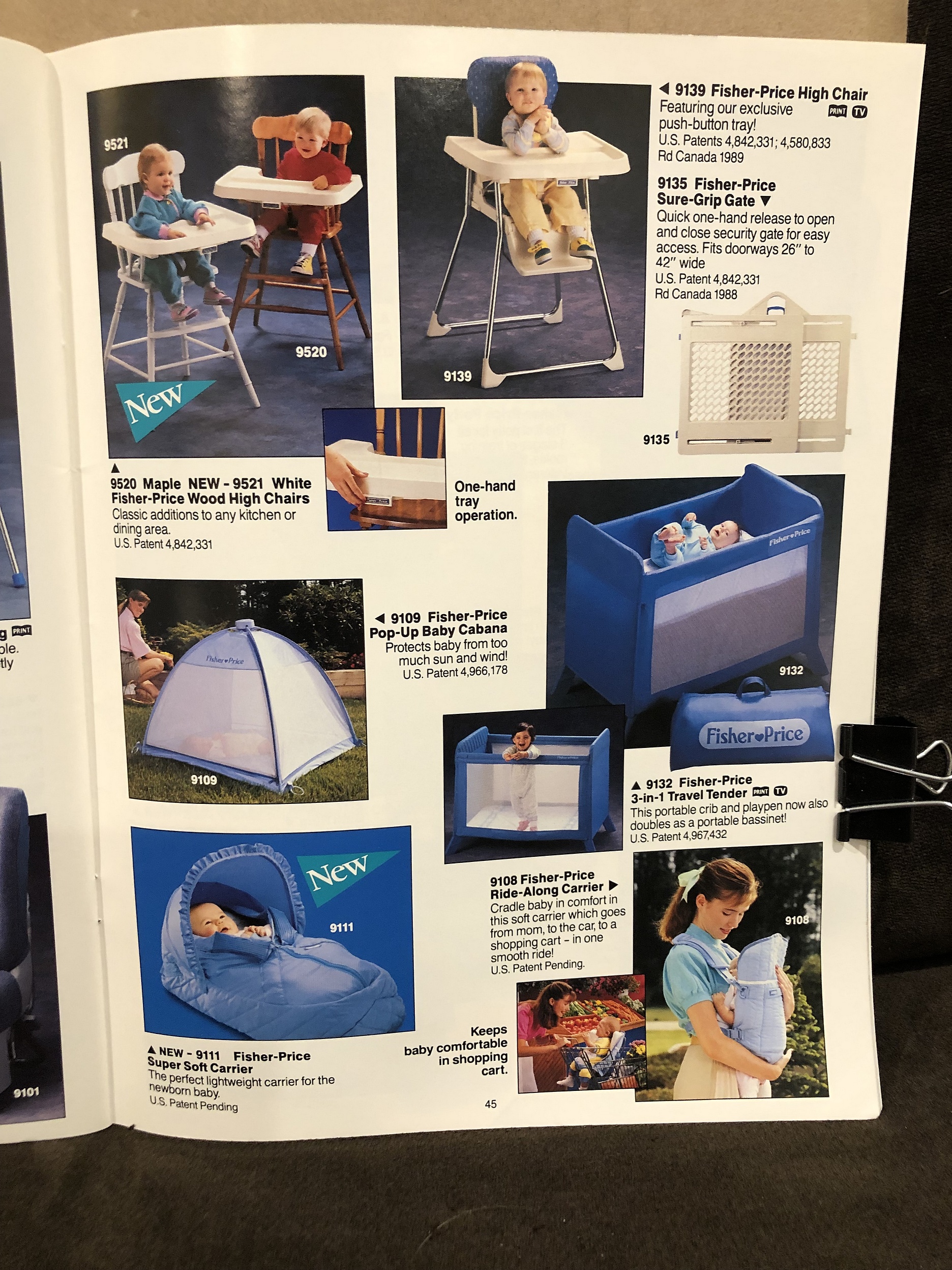 1991 FisherPrice Toy Fair Catalog Parry Game Preserve