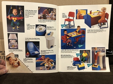 Toy Catalogs: 1991 Fisher-Price Toy Fair Catalog