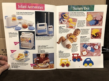 Toy Catalogs: 1991 Fisher-Price Toy Fair Catalog