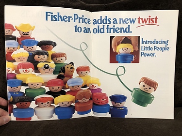 Toy Catalogs: 1991 Fisher-Price Toy Fair Catalog