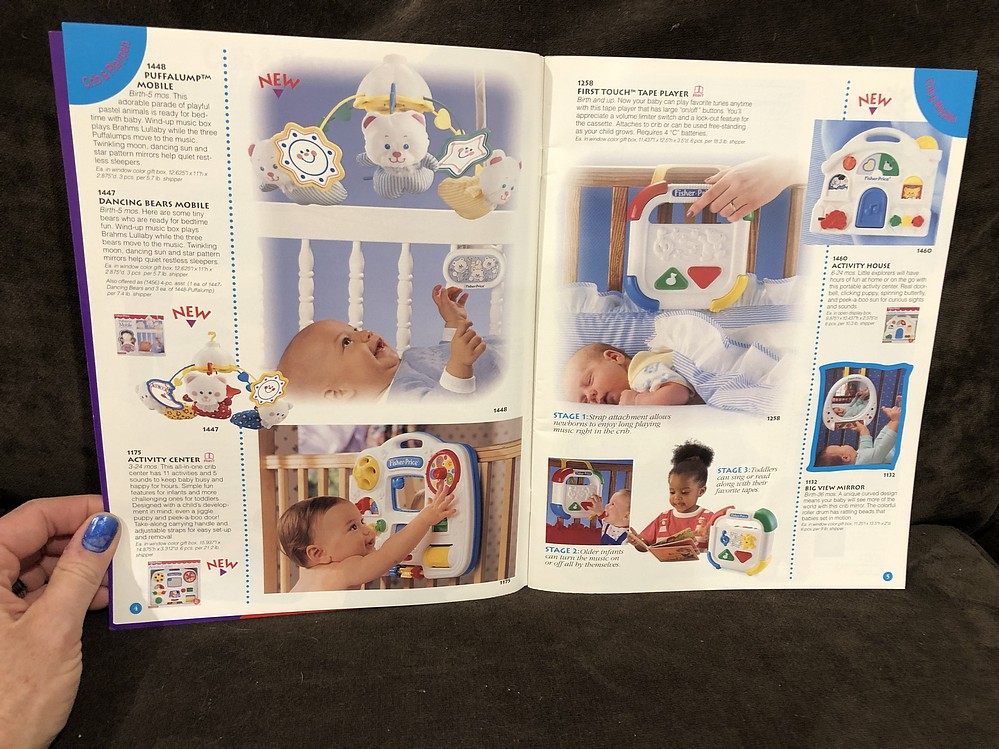 1994 FisherPrice Toy Fair Catalog Parry Game Preserve