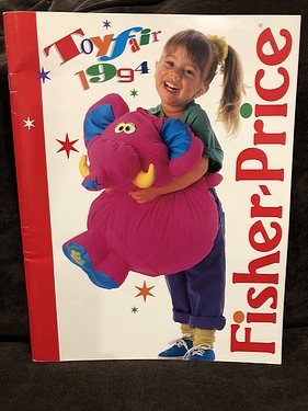 Toy Catalogs: 1994 Fisher-Price Toy Fair Catalog