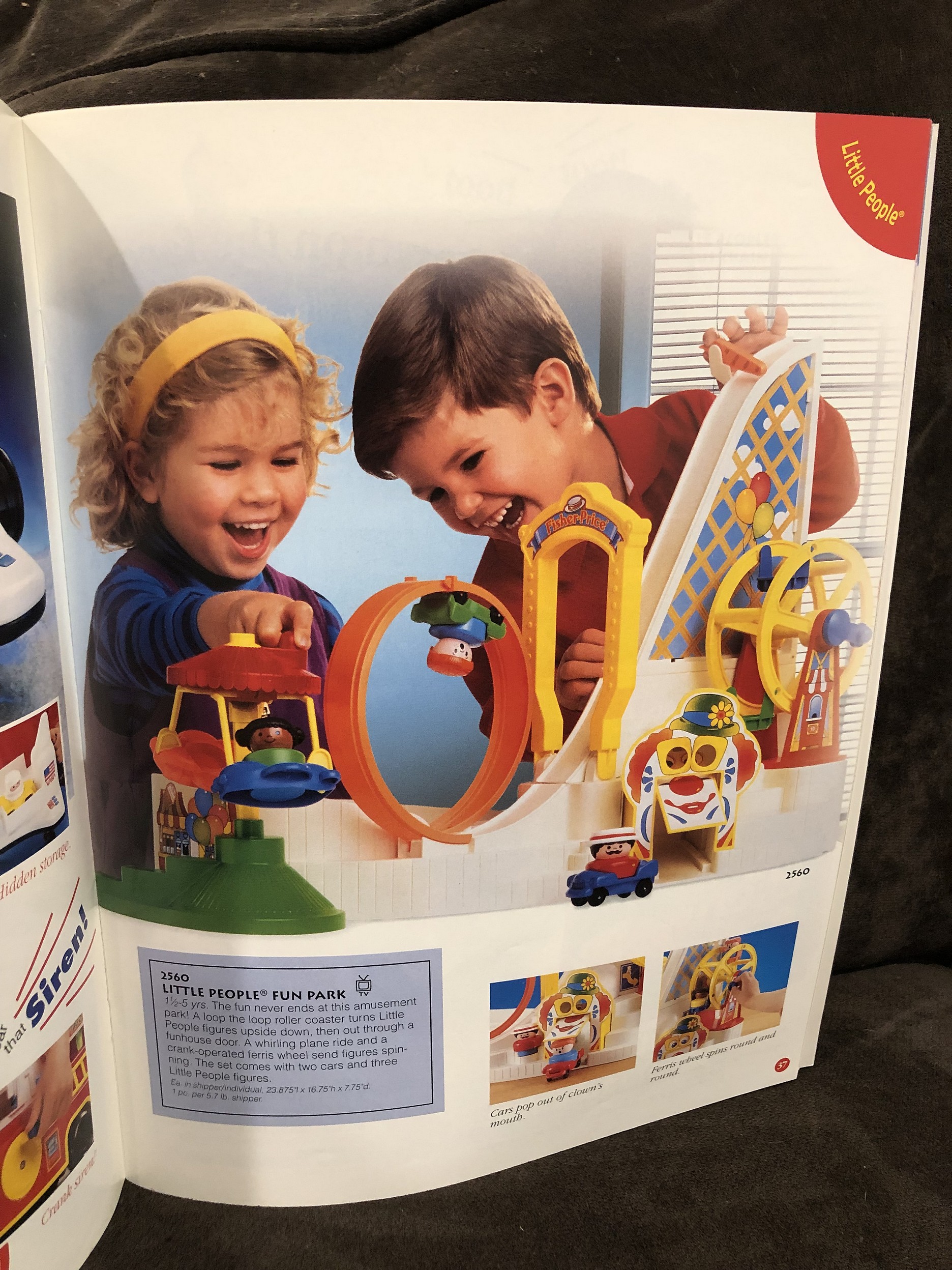 1994 FisherPrice Toy Fair Catalog Parry Game Preserve