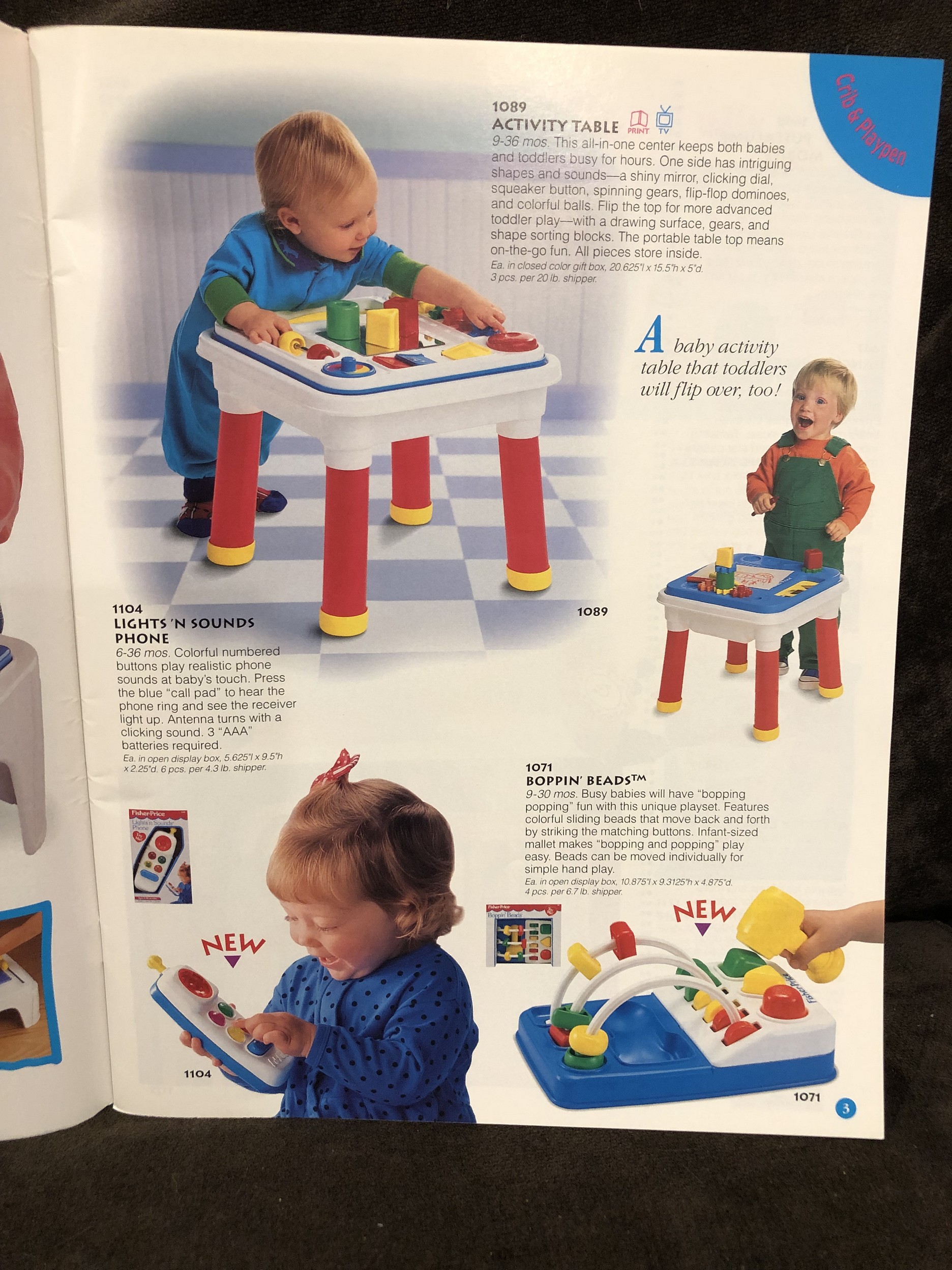 1994 FisherPrice Toy Fair Catalog Parry Game Preserve