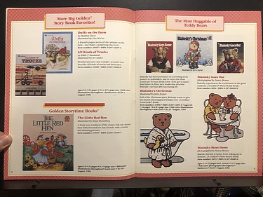 Toy Catalogs: Golden Books, Fall 1984 Toy Fair Catalog