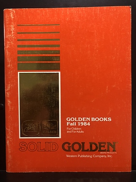 Toy Catalogs: Golden Books, Fall 1984 Toy Fair Catalog