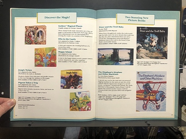 Toy Catalogs: Golden Books, Fall 1984 Toy Fair Catalog
