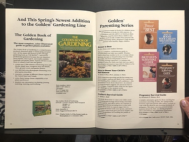 Toy Catalogs: Golden Books, Fall 1984 Toy Fair Catalog