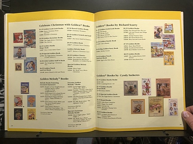 Toy Catalogs: Golden Books, Fall 1984 Toy Fair Catalog