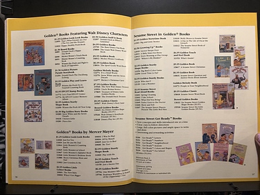 Toy Catalogs: Golden Books, Fall 1984 Toy Fair Catalog