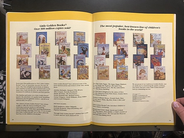 Toy Catalogs: Golden Books, Fall 1984 Toy Fair Catalog