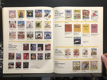 Toy Catalogs: Golden Books, Fall 1984 Toy Fair Catalog