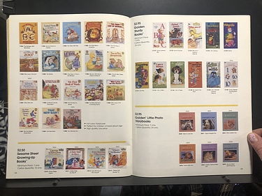 Toy Catalogs: Golden Books, Fall 1984 Toy Fair Catalog