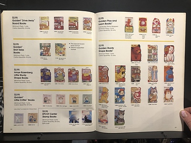 Toy Catalogs: Golden Books, Fall 1984 Toy Fair Catalog