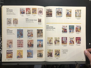 Toy Catalogs: Golden Books, Fall 1984 Toy Fair Catalog