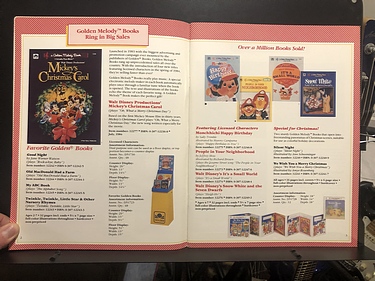 Toy Catalogs: Golden Books, Fall 1984 Toy Fair Catalog