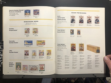 Toy Catalogs: Golden Books, Fall 1984 Toy Fair Catalog