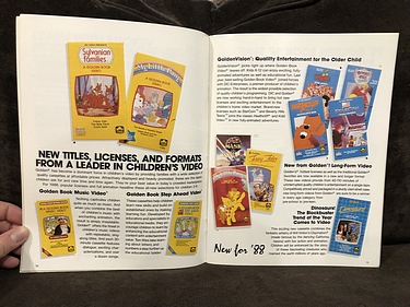 Toy Catalogs: 1988 Golden, Toy Fair Catalog