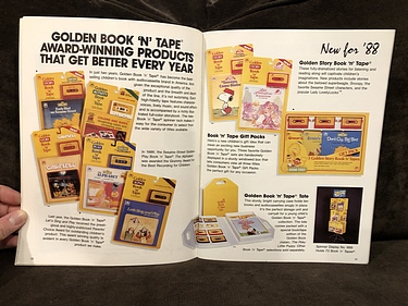 Toy Catalogs: 1988 Golden, Toy Fair Catalog