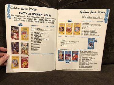 Toy Catalogs: 1988 Golden, Toy Fair Catalog