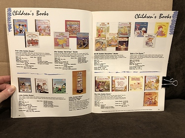 Toy Catalogs: 1988 Golden, Toy Fair Catalog