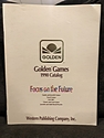 Toy Catalogs: 1990 Golden Games, Toy Fair Catalog