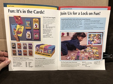 Toy Catalogs: 1990 Golden Games, Toy Fair Catalog