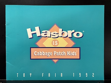 Hasbro 1992 Cabbage Patch Catalog