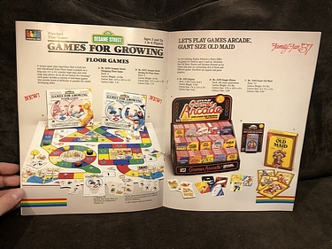 Toy Catalogs: 1987 International Games, Toy Fair Catalog