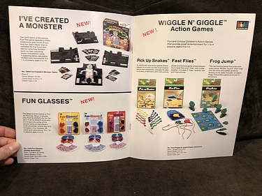 Toy Catalogs: 1988 International Games, Toy Fair Catalog
