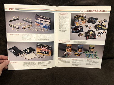 Toy Catalogs: 1989 International Games, Toy Fair Catalog