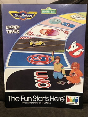 Toy Catalogs: 1990 International Games, Toy Fair Catalog