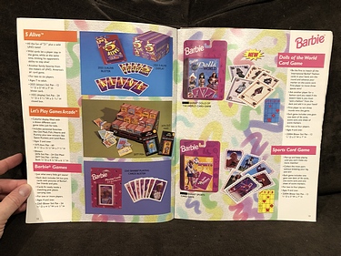 Toy Catalogs: 1995 International Games, Toy Fair Catalog