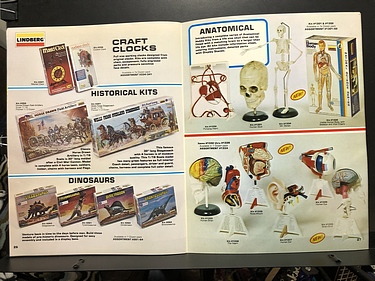 Toy Catalogs: 1982 Lindberg Toy Fair Catalog