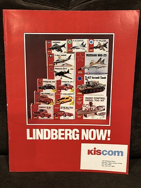 Toy Catalogs: 1991 Lindberg Catalog