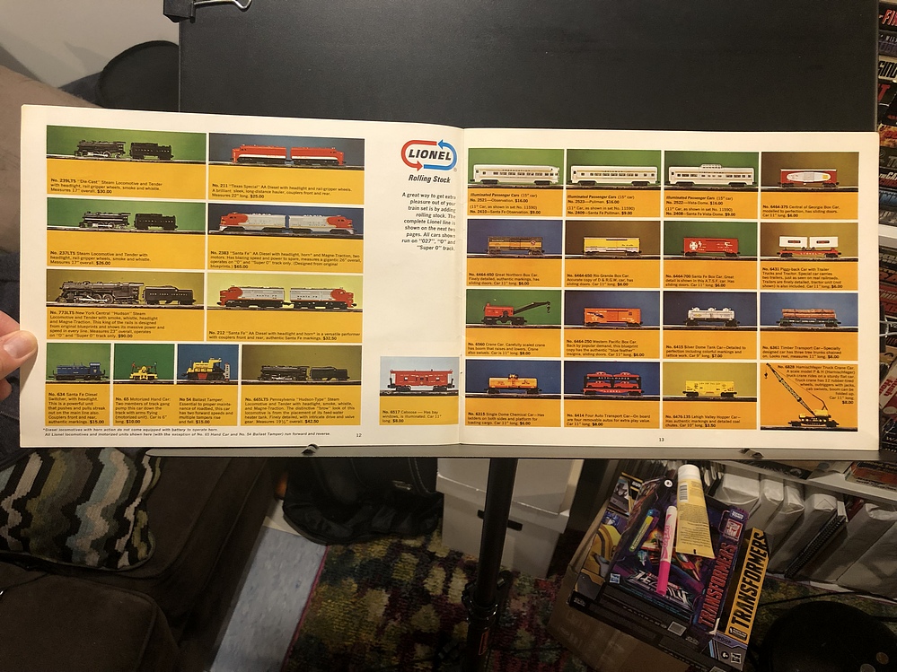 Lionel 1964 Catalog – New Old Stock – Train Collectors Item