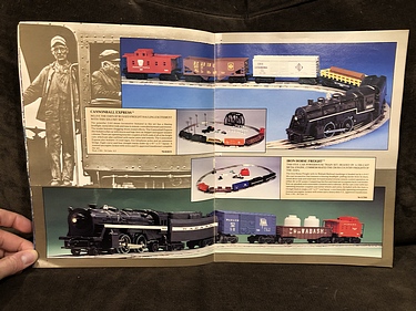 Toy Catalogs: 1989 Lionel, Toy Fair Catalog