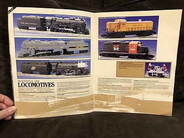 Toy Catalogs: 1989 Lionel, Toy Fair Catalog