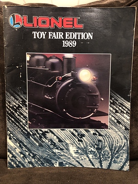 Toy Catalogs: 1989 Lionel, Toy Fair Catalog