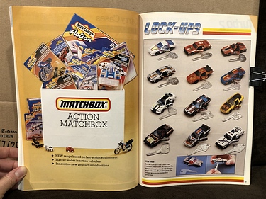 Toy Catalogs: 1987 Matchbox UK, Toy Fair Catalog