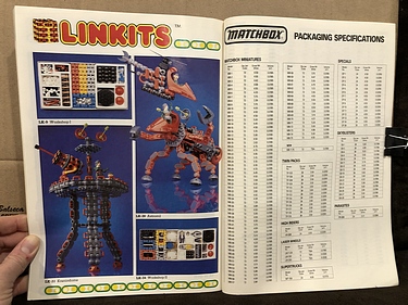 Toy Catalogs: 1987 Matchbox UK, Toy Fair Catalog