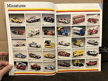 Toy Catalogs: 1987 Matchbox UK, Toy Fair Catalog