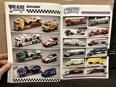 Toy Catalogs: 1987 Matchbox UK, Toy Fair Catalog