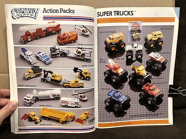 Toy Catalogs: 1987 Matchbox UK, Toy Fair Catalog