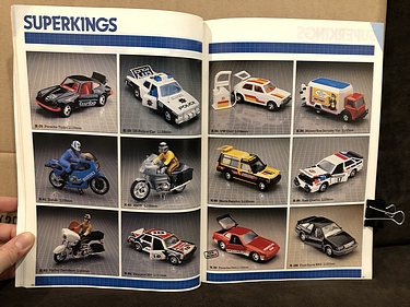 Toy Catalogs: 1987 Matchbox UK, Toy Fair Catalog