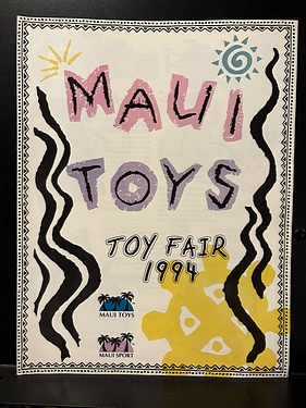 Toy Catalogs: 1994 Maui Toys / Maui Sport Toy Fair Catalog