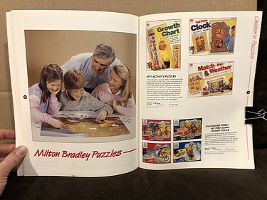 Toy Catalogs: 1990 Milton Bradley Catalog