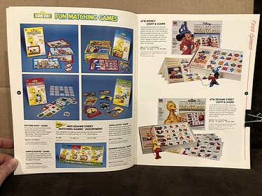 Toy Catalogs: 1990 Milton Bradley Catalog