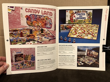 Toy Catalogs: 1990 Milton Bradley Catalog