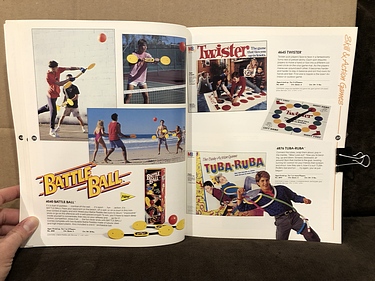 Toy Catalogs: 1990 Milton Bradley Catalog